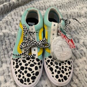 Unisex Vans Custom Ben and Jerry’s Chunky Dunky Colorway - Unisex Size W10.5 M9